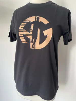 AG Running Unisex Cotton Tee in Black or White