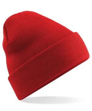 Bright Red - Original cuffed beanie