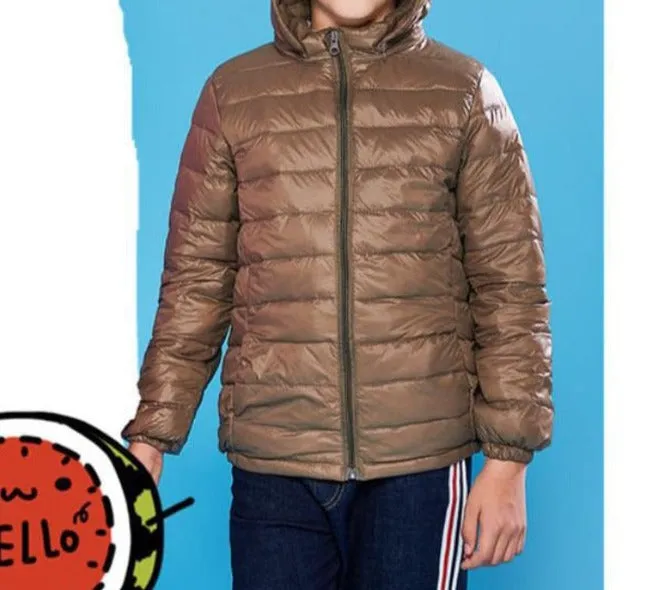 Candy Color Hooded Coats