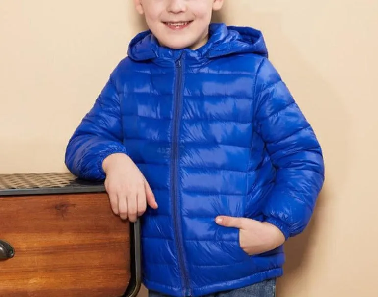Candy Color Hooded Coats