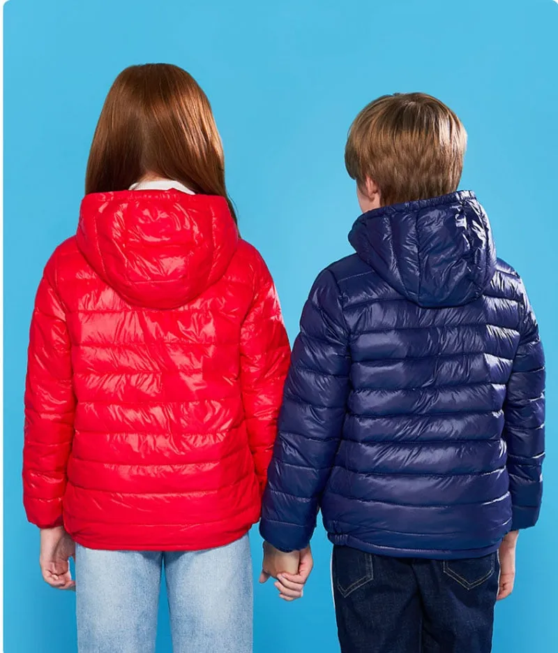 Candy Color Hooded Coats