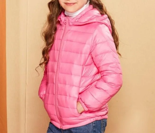 Candy Color Hooded Coats