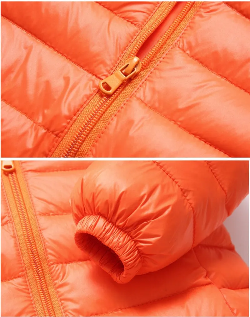 Candy Color Hooded Coats