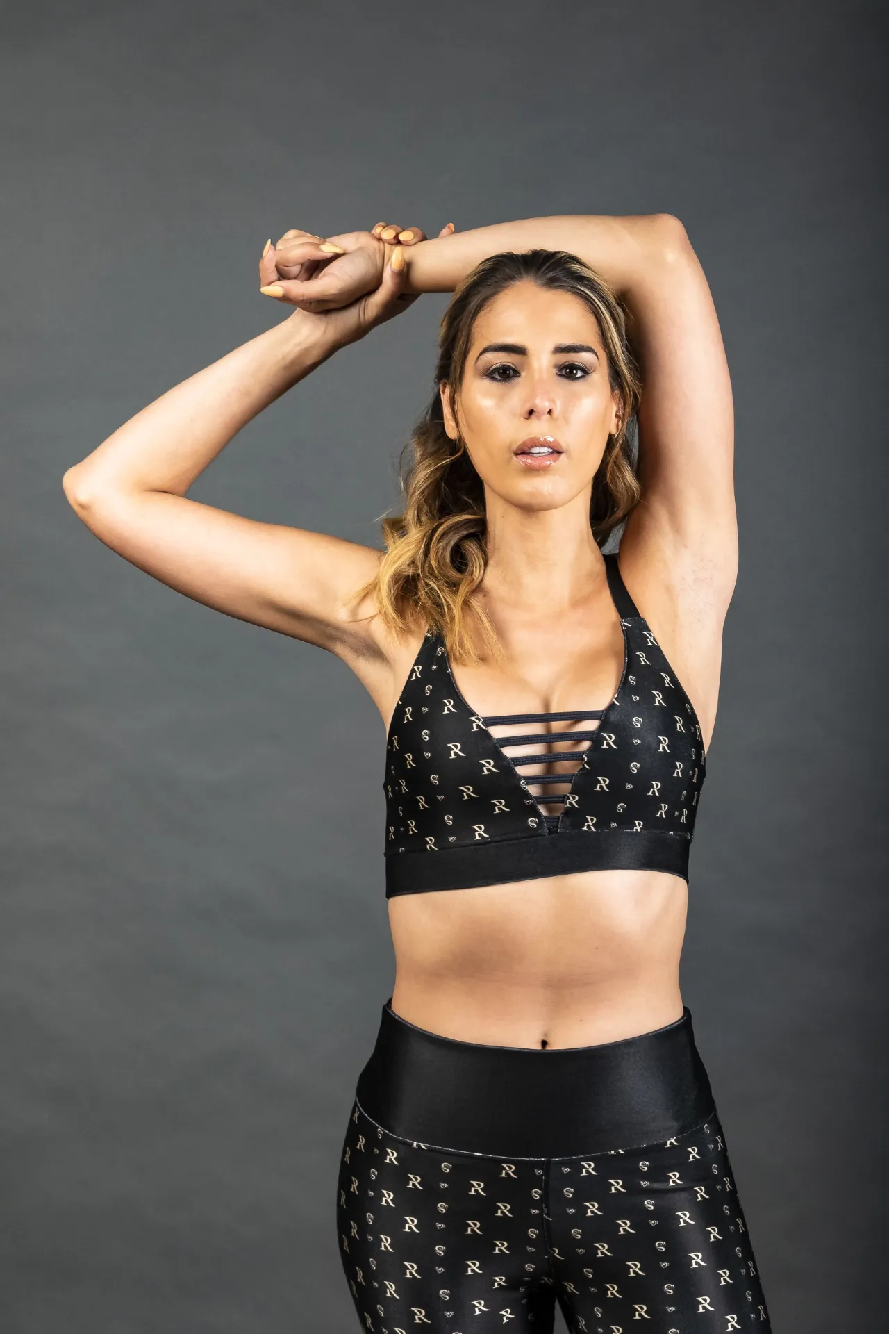 Carmen Activewear Set - Armored Sports Bra and Leggings