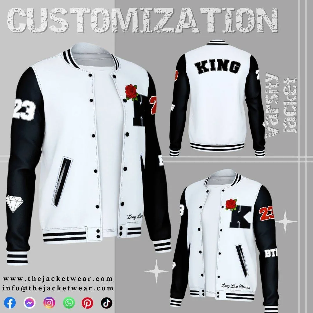 Custom Jacket Black/White