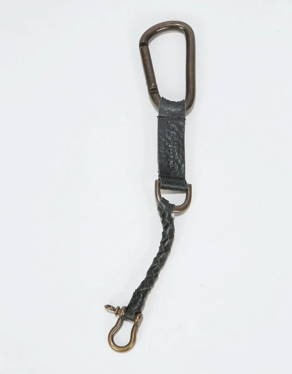 Dickies Vansant Leather Keychain - Black