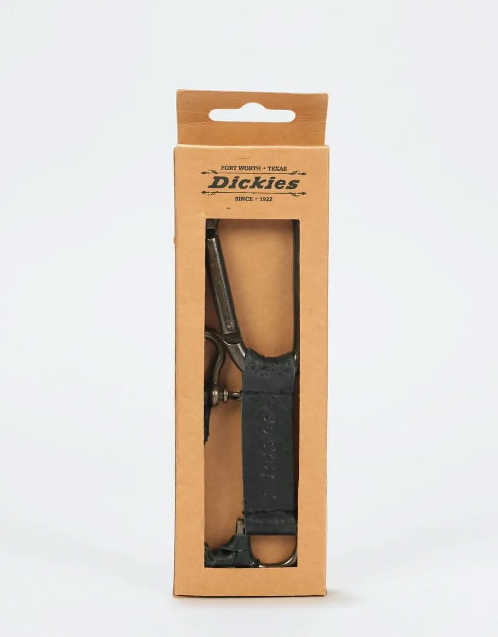 Dickies Vansant Leather Keychain - Black