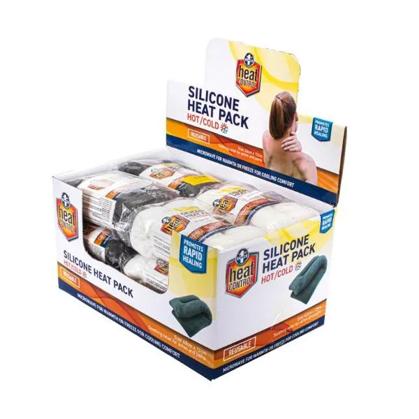 Hot / Cold Silicone Bead Heat Wrap - 42cm x 14cm