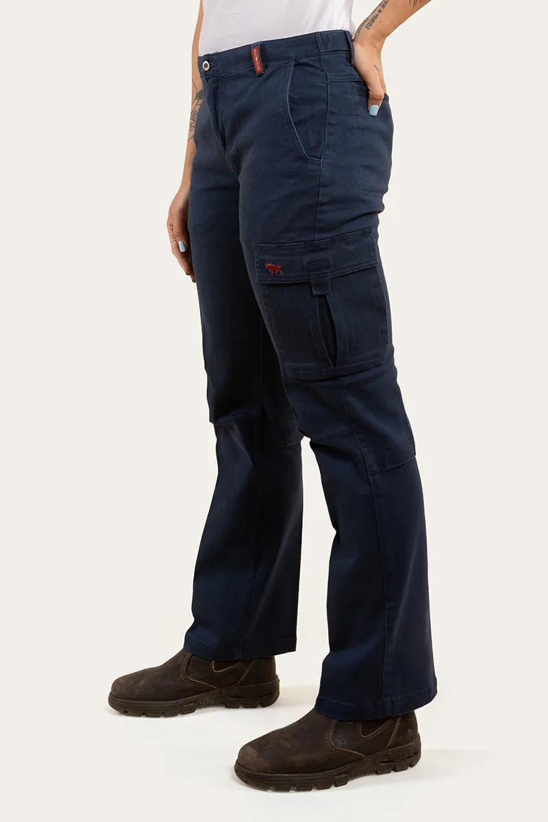 Kambalda Womens Heavy Weight Work Pant - Dark Navy