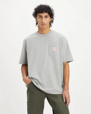 Levi's® Workwear Tee - Mid Tone Grey Heather