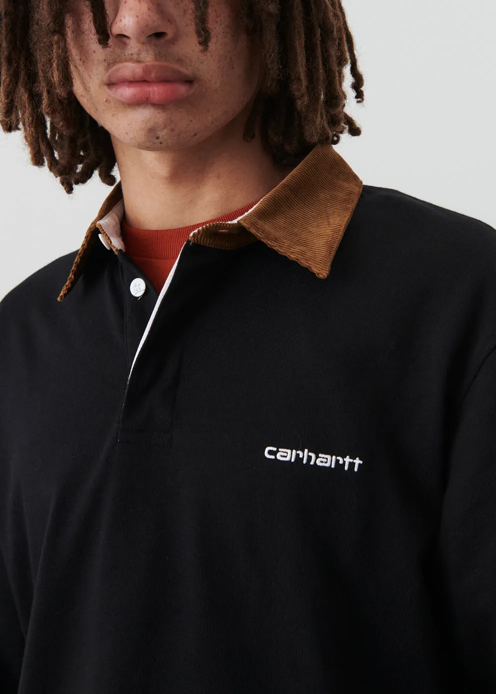 Long-Sleeve Rugby Polo
