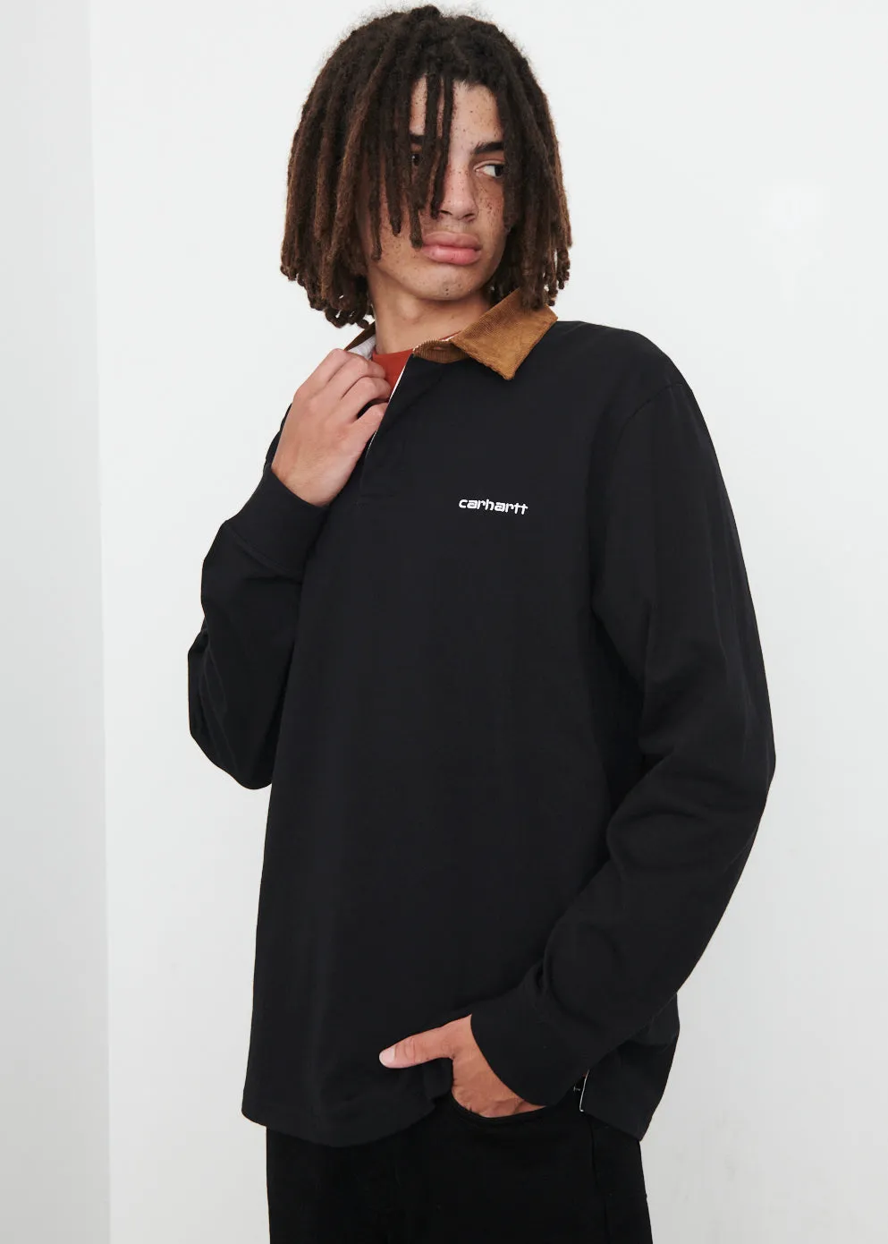 Long-Sleeve Rugby Polo