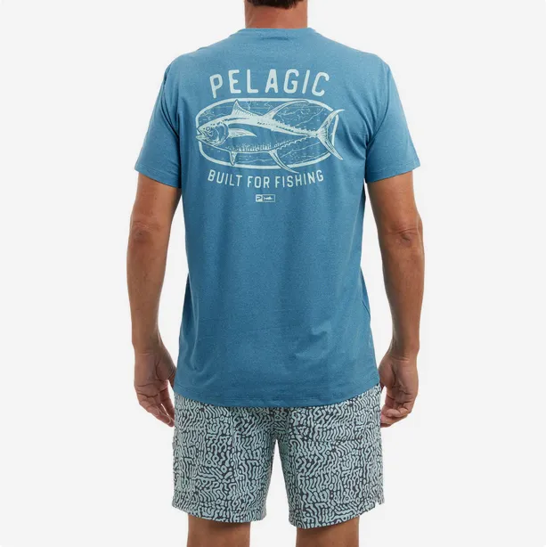 PELAGIC  Stratos Map Fish Performance Shirt