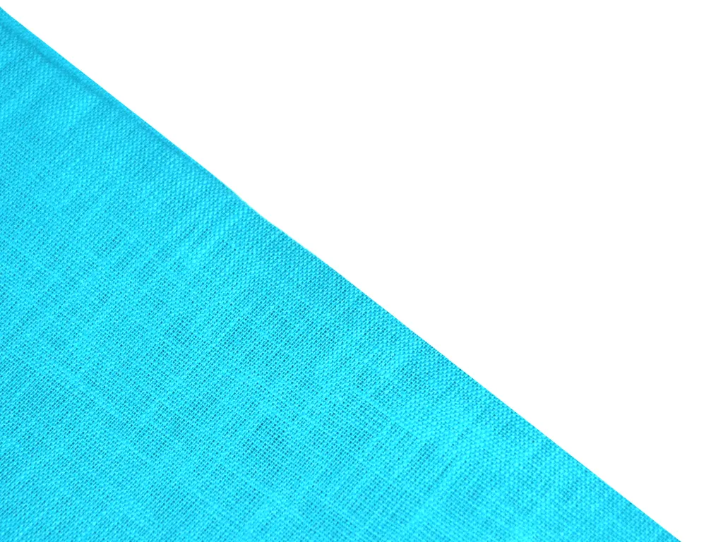 Precut of 2 Meter Teal Premium Linen 60 Lea Fabric