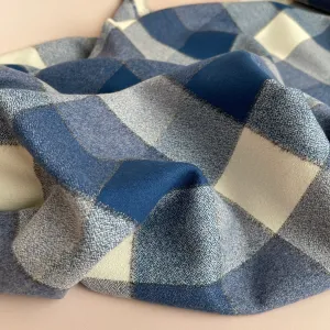 REMNANT 0.48 Metre - Denim Mammoth Cotton Flannel