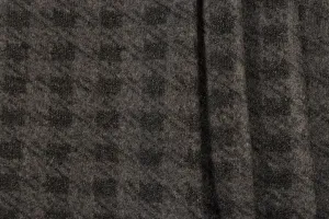 Reversible Smoked Check Wool Coating
