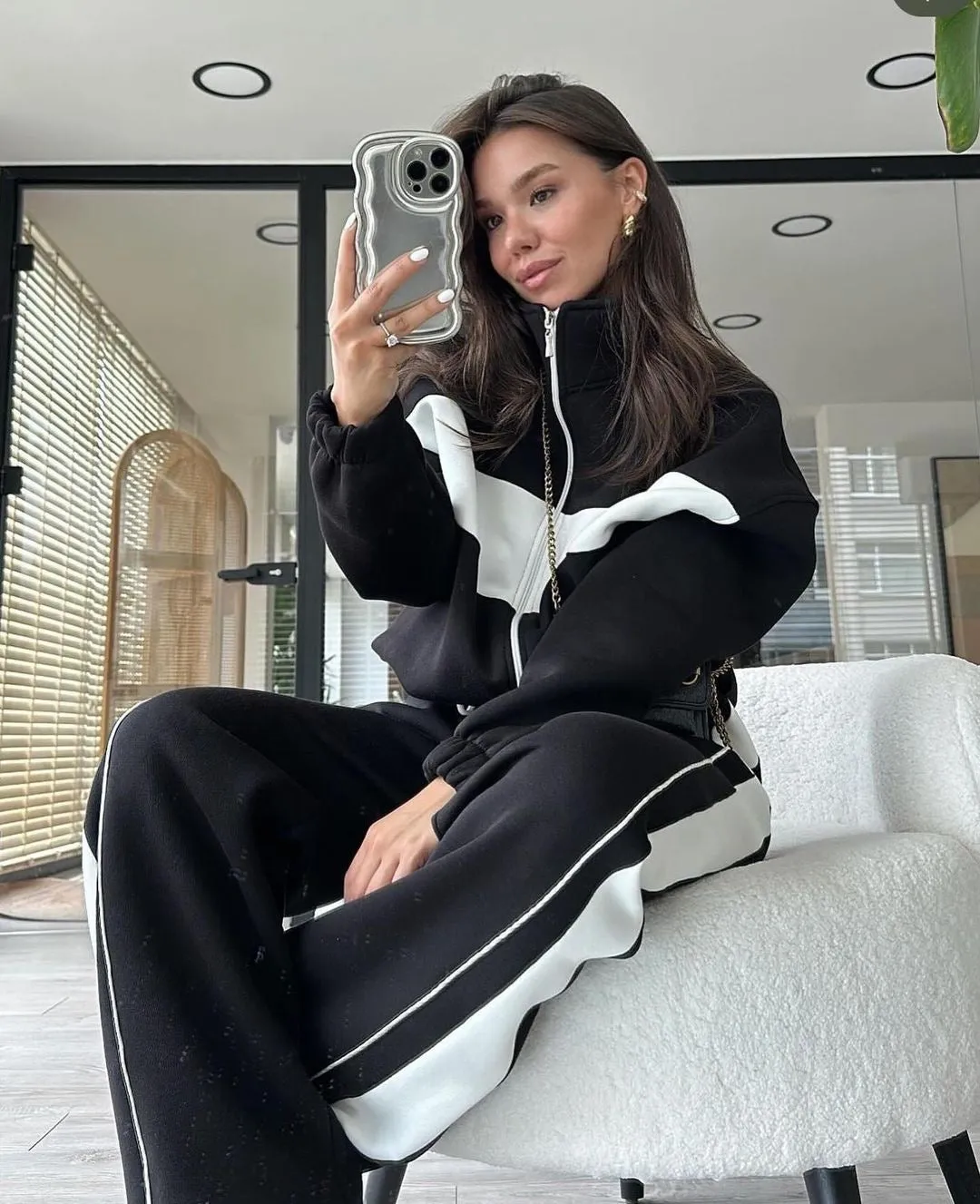 Selena Luxury Woollen Tracksets