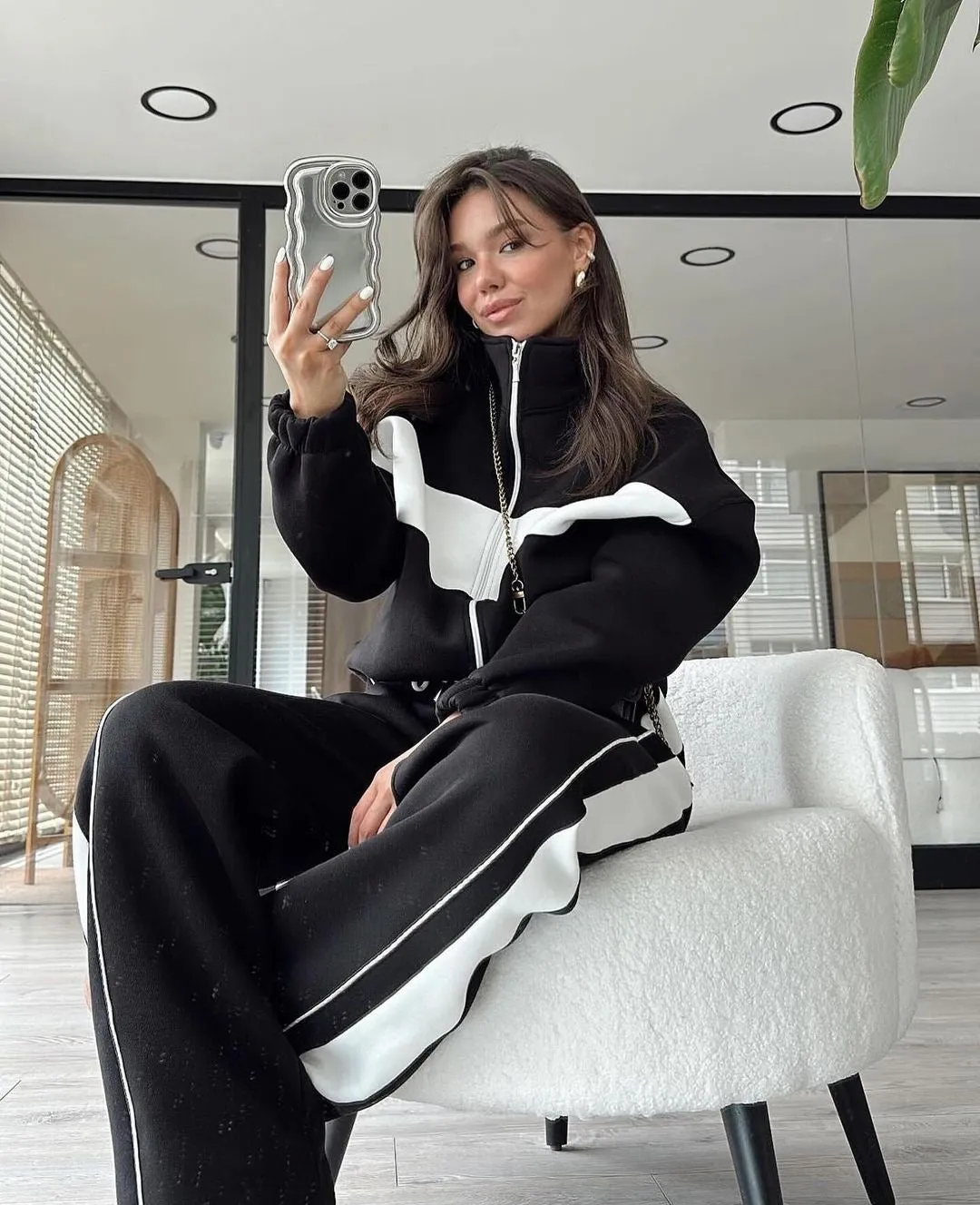 Selena Luxury Woollen Tracksets