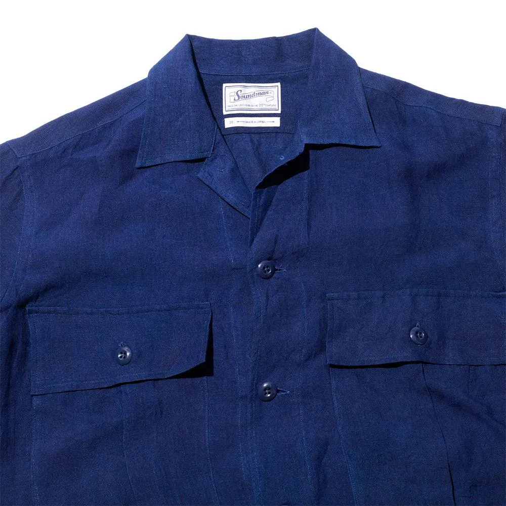 Soundman Morris Shirt Indigo
