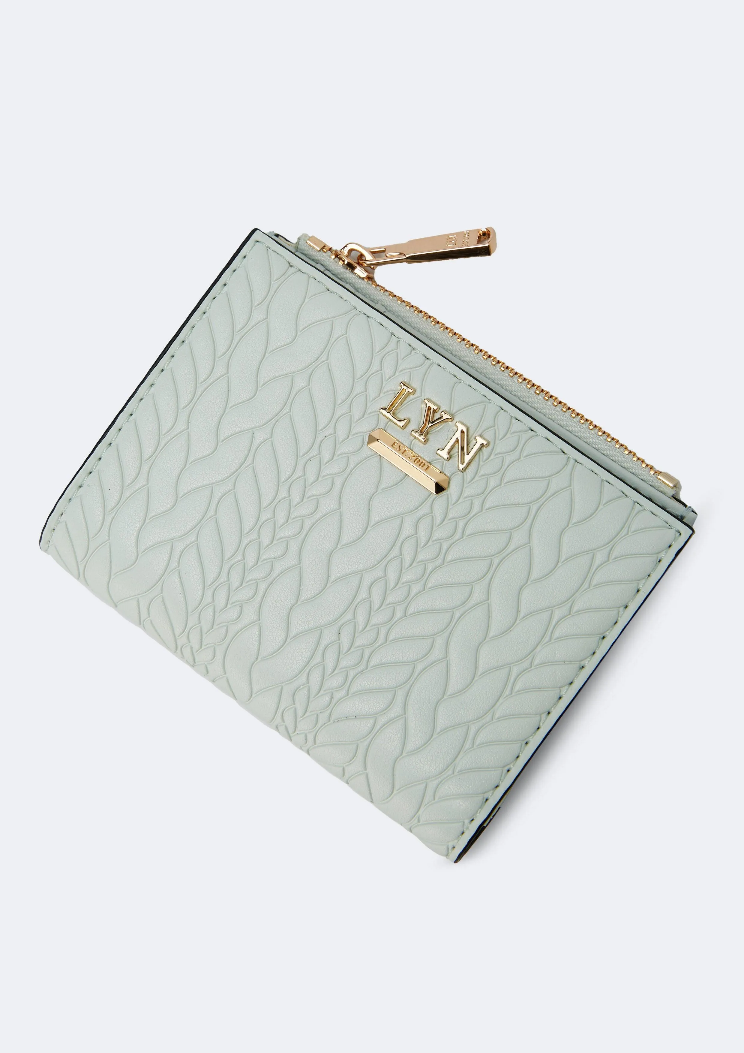 Winter Short Wallet Light Green
