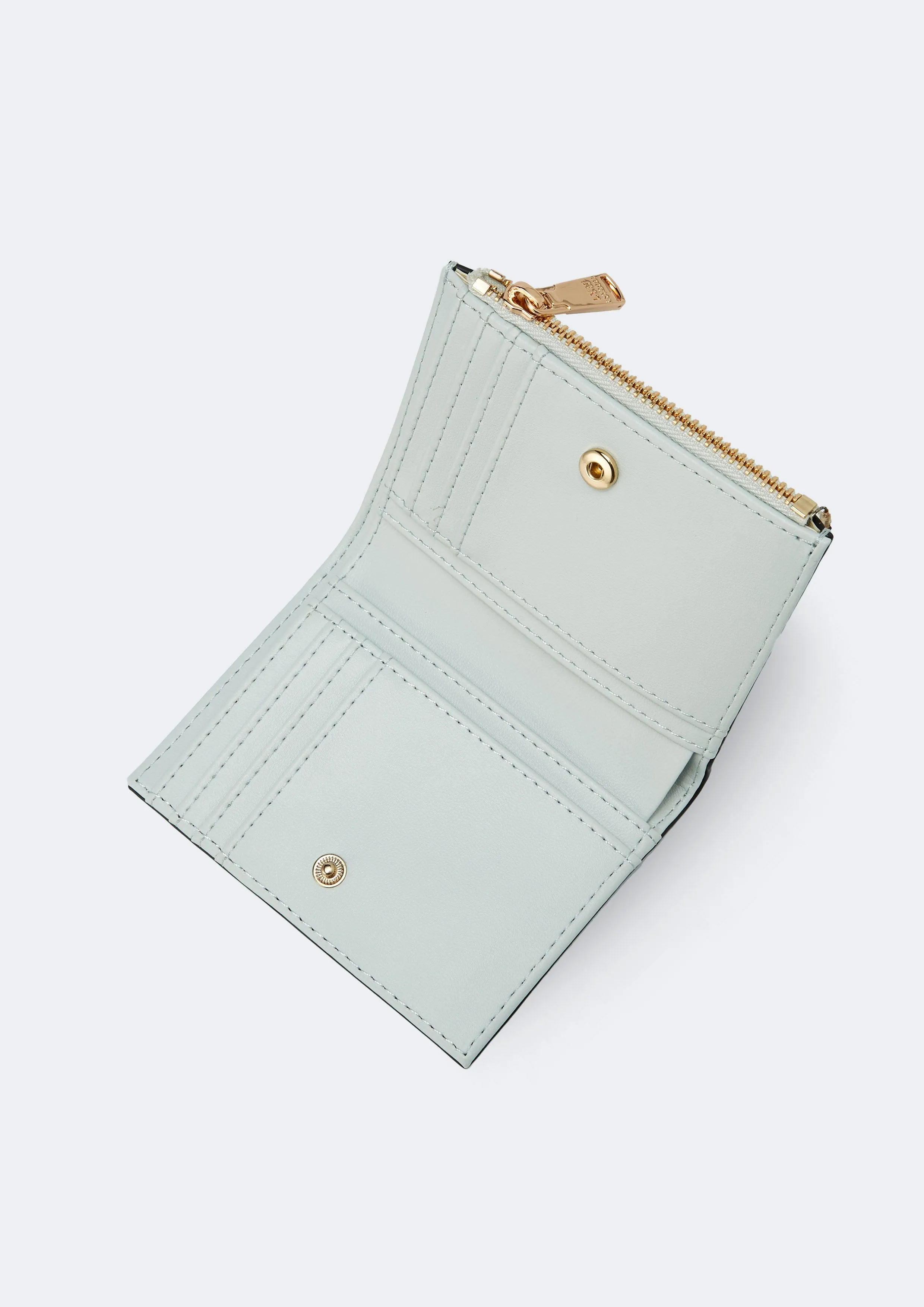Winter Short Wallet Light Green