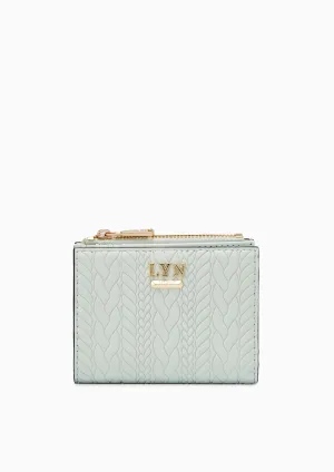Winter Short Wallet Light Green